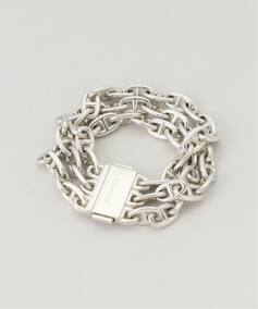 VINTAGE HERMES/エルメス】 Triple chaine dAncre bracelet 