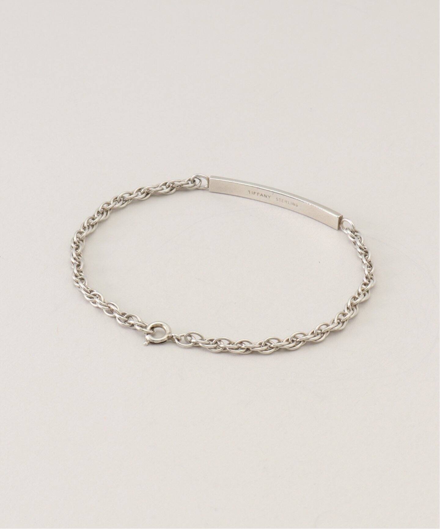 VINTAGE TIFFANY&Co./ティファニー】 Id bracelet（ブレスレット 