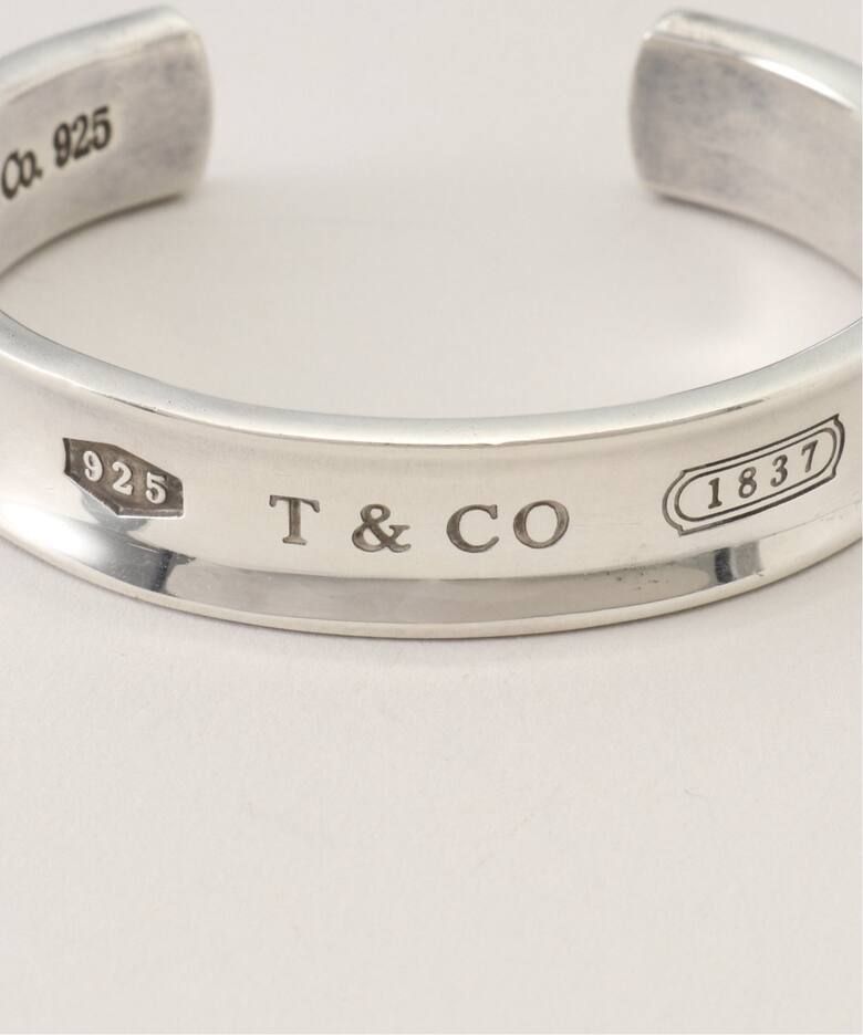 VINTAGE TIFFANY&Co./ティファニー】 1837 bangle cuff wide 