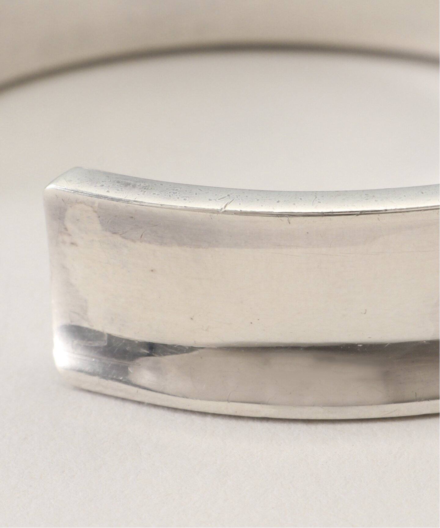 VINTAGE TIFFANY&Co./ティファニー】 1837 bangle cuff wide