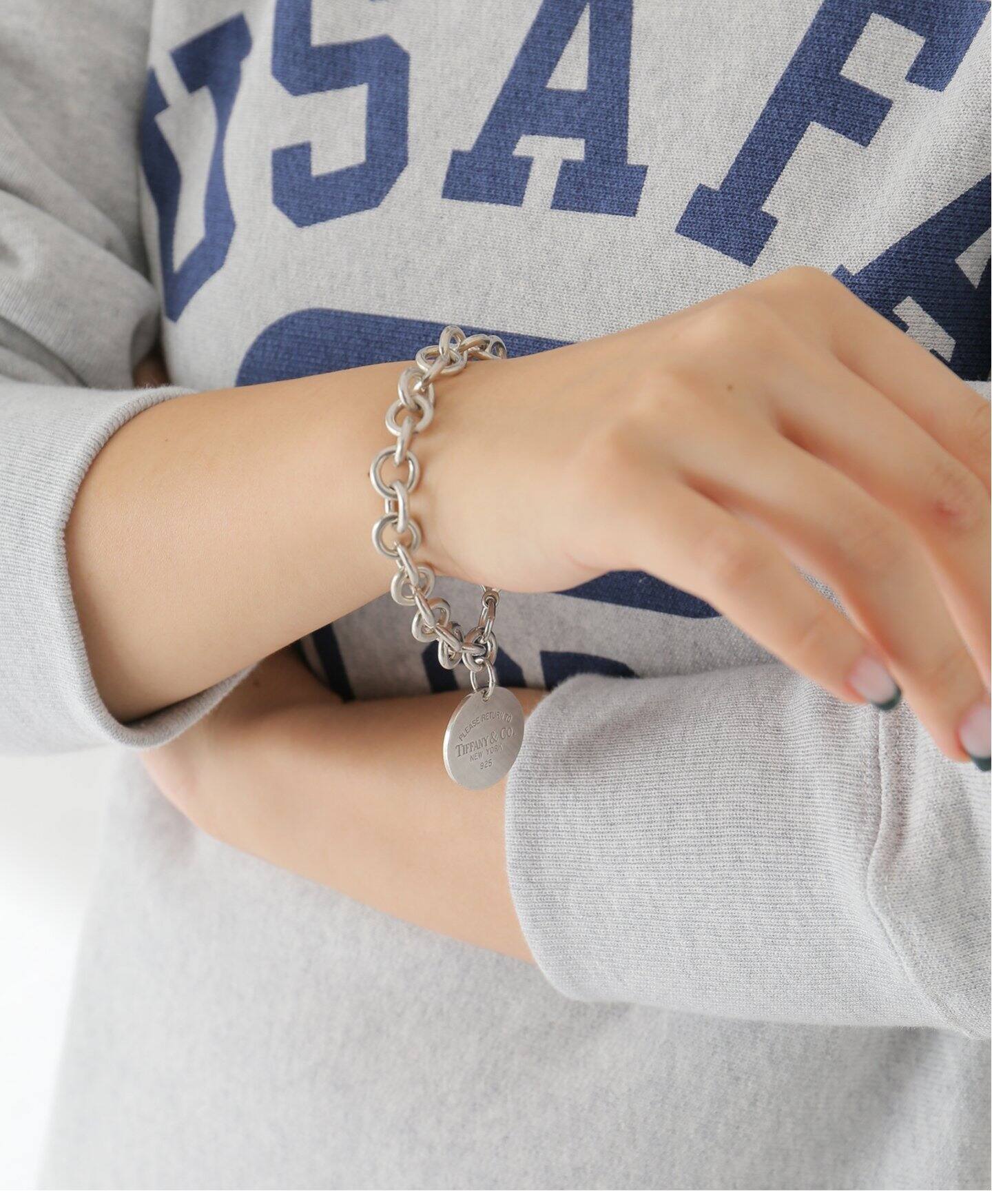 VINTAGE TIFFANY&Co./ティファニー】Return to round bracelet  