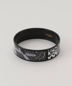 VINTAGE HERMES/エルメス】Email bangle dot mono gm（ブレスレット 