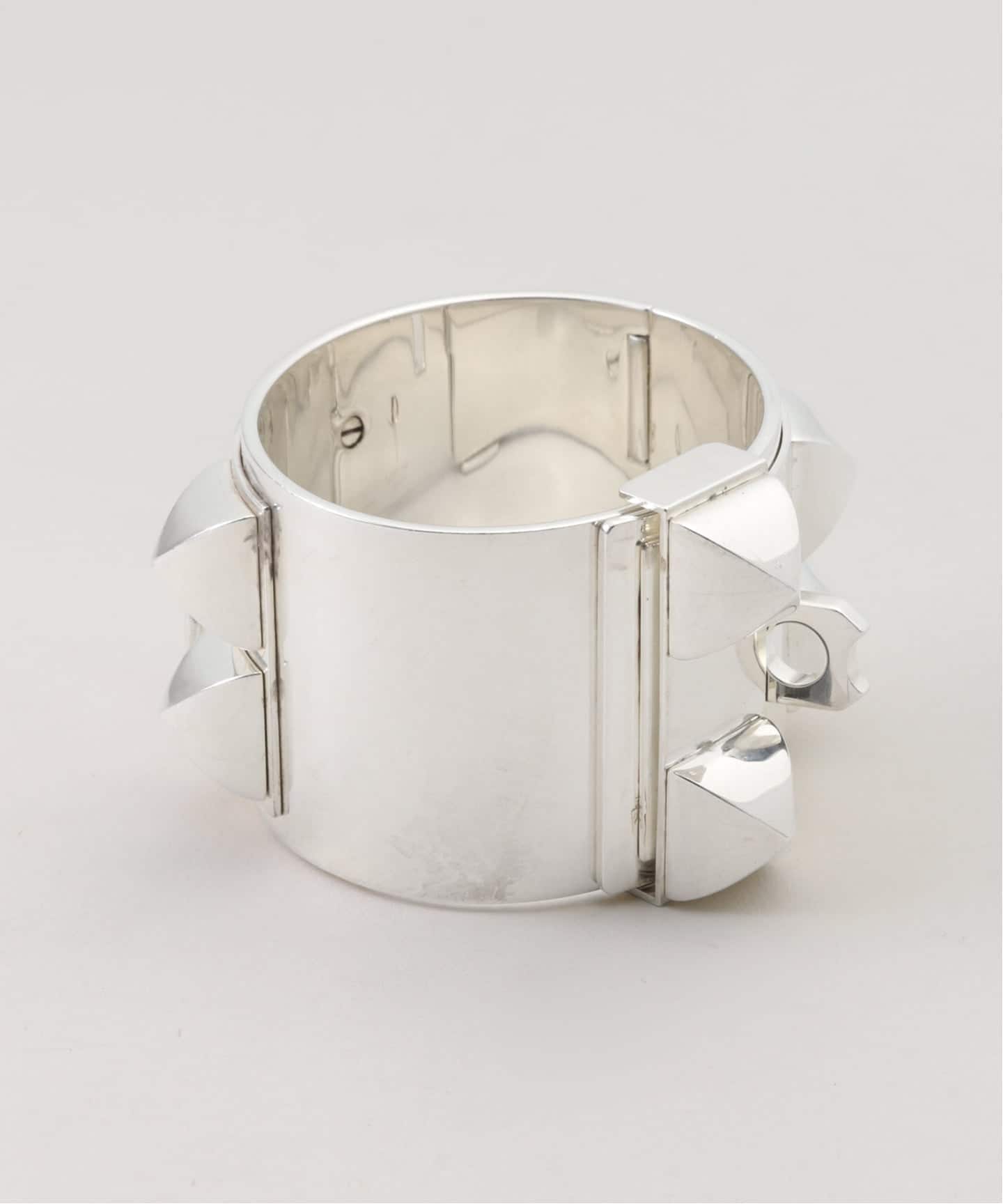 VINTAGE HERMES/エルメス】 Collier de chien bangle gm st