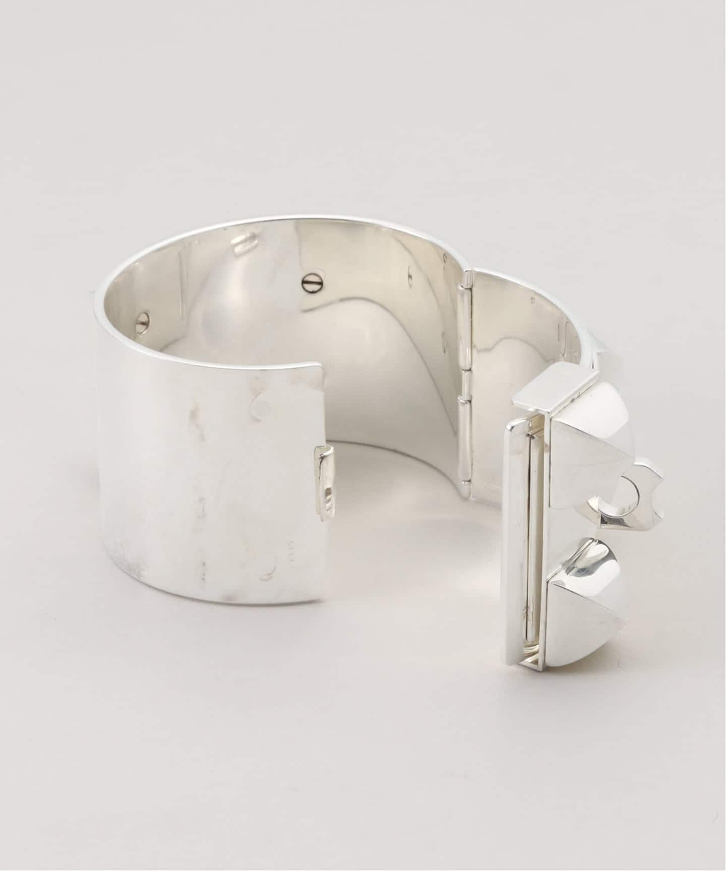 VINTAGE HERMES/エルメス】 Collier de chien bangle gm st
