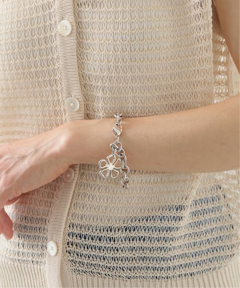 VINTAGE TIFFANY&Co./ティファニー】flower charm bracelet 