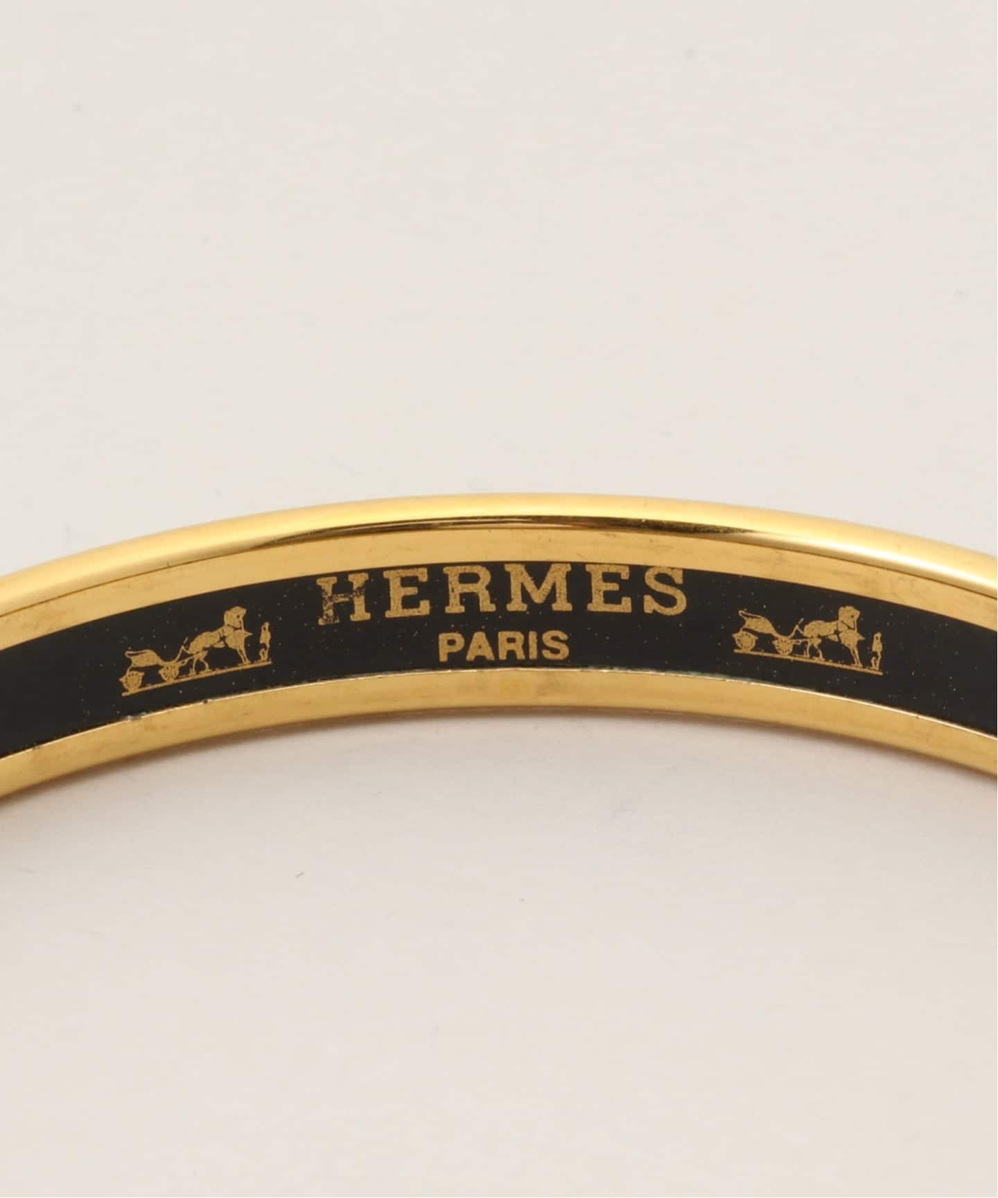 VINTAGE HERMES/エルメス】 Email bangle pm blue（ブレスレット