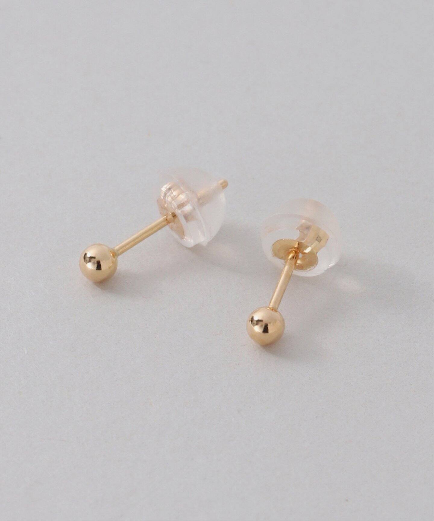 2.5mmボールピアス K18（両耳）（ピアス（両耳用））｜Lilas（リラ）の  
