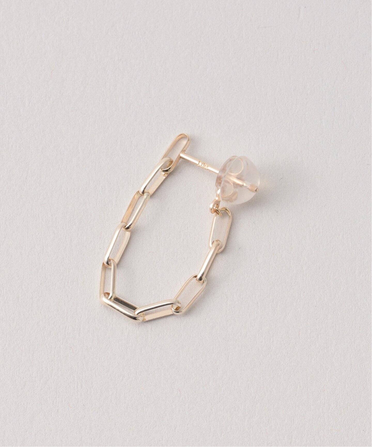 マーベラスチェーンUピアス K10（両耳）（ピアス（両耳用））｜Lilas 
