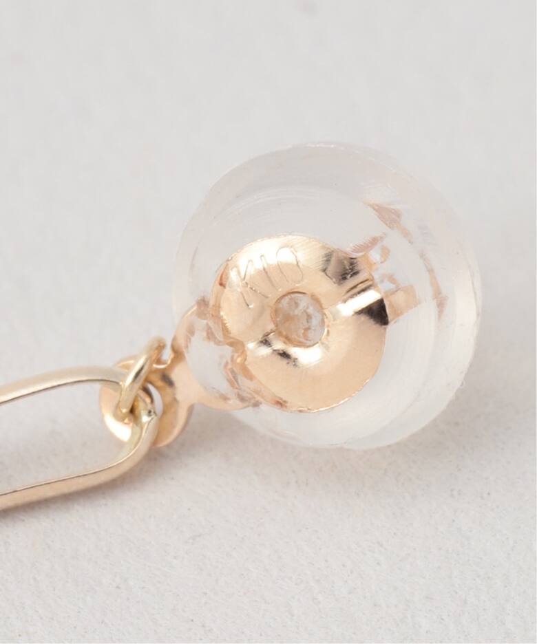 マーベラスチェーンUピアス K10（両耳）（ピアス（両耳用））｜Lilas 