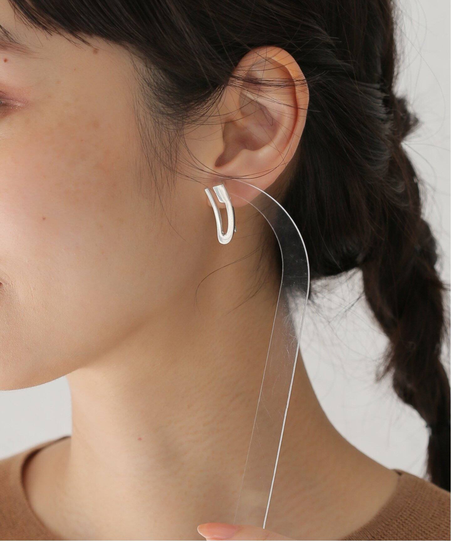 GUCCI / グッチ】G Hook Pierced earrings SLV925（ピアス（両耳用  