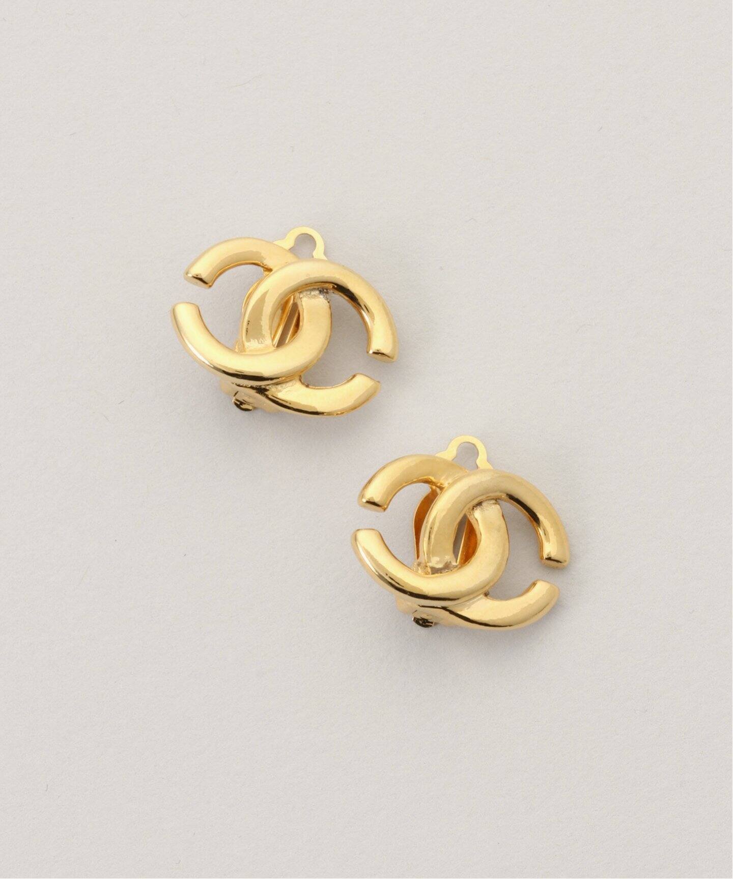 VINTAGE CHANEL/シャネル】イヤリング(両耳)（イヤリング 