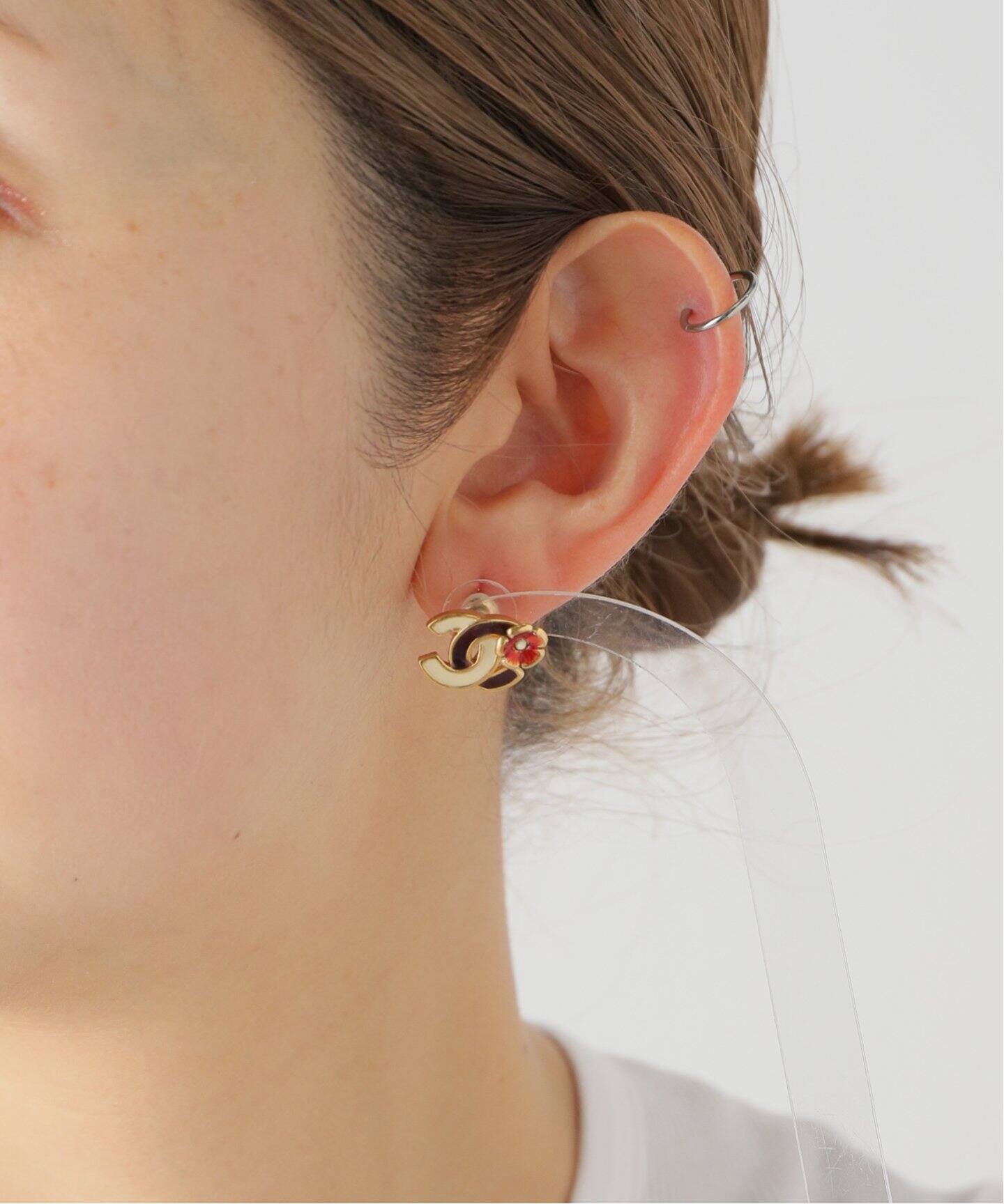 VINTAGE CHANEL/シャネル】ピアス(両耳)（ピアス（両耳用 