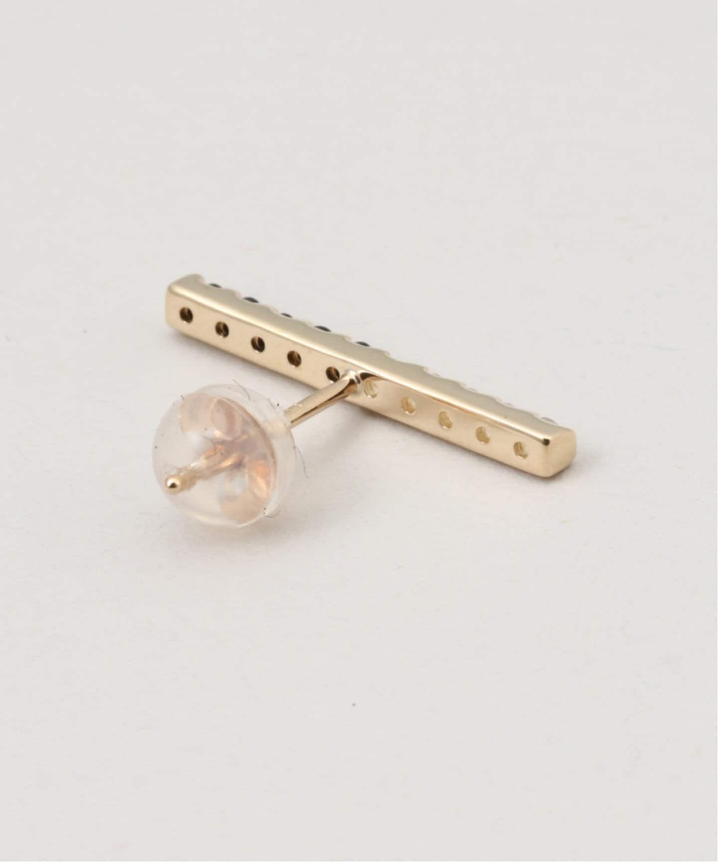 10K square color pierce(両耳)（ピアス（両耳用