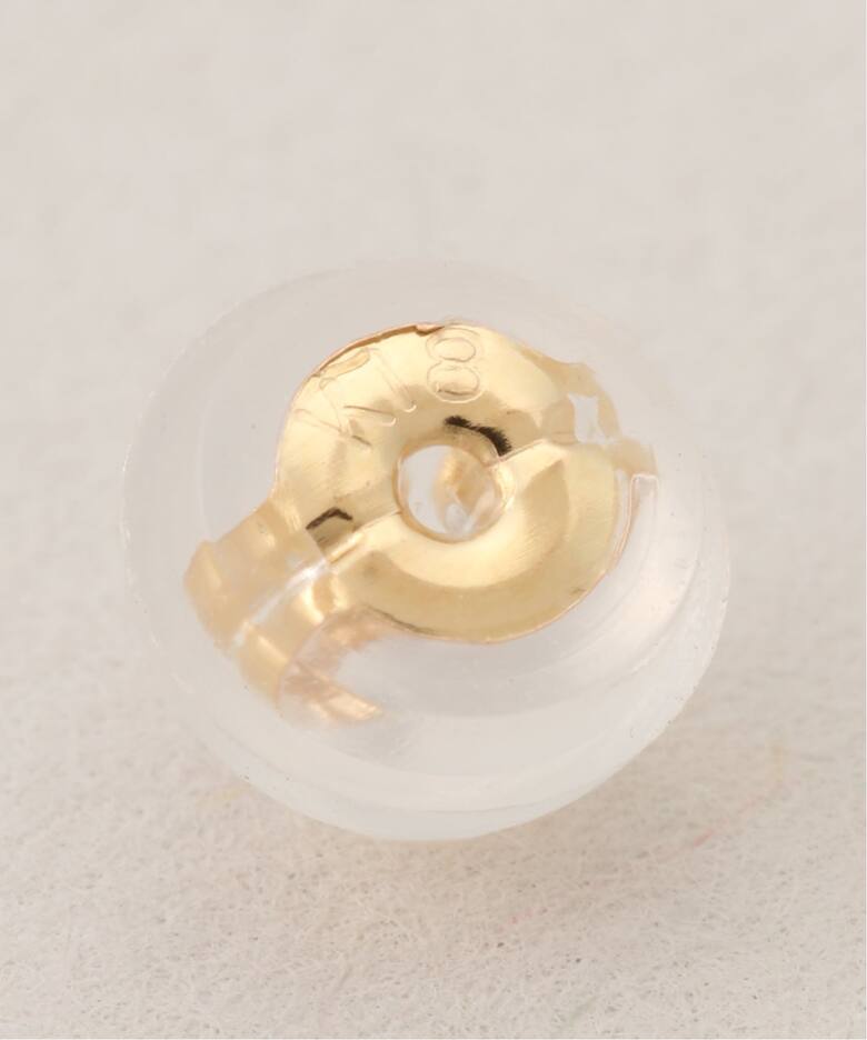 18K 0.5ct diamond pierce(両耳)（ピアス（両耳用））｜DECOUVERTE 