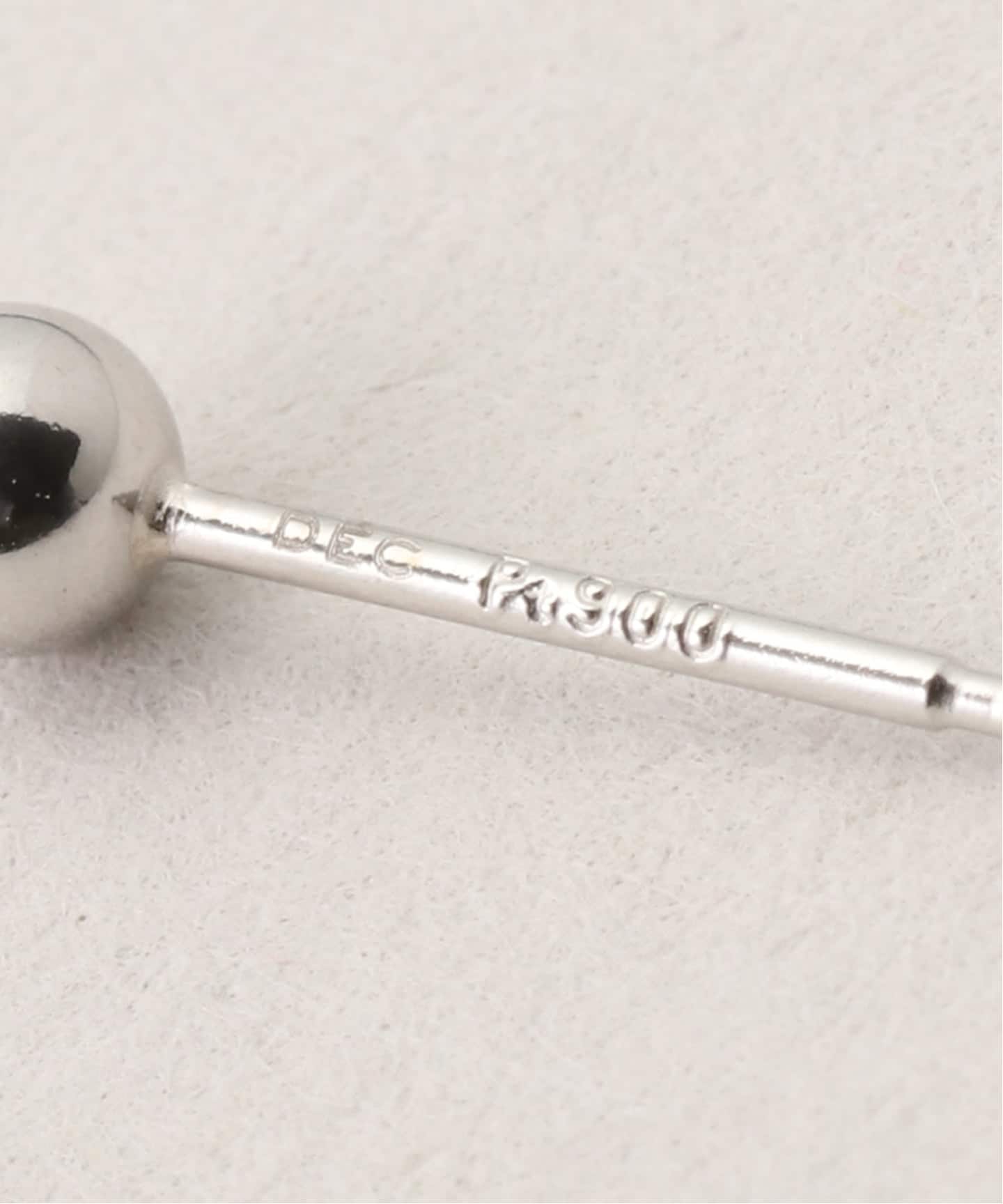 DECOUVERTE PT900 0.3 ball pierce(両耳用) PT900 0.3 ball pierce(両耳)（ピアス（両耳用））｜DECOUVERTE
