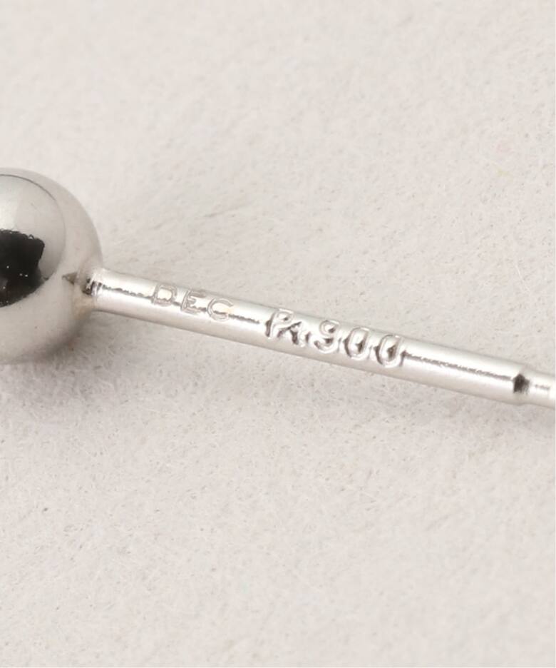 PT900 0.3 ball pierce(両耳)（ピアス（両耳用））｜DECOUVERTE 