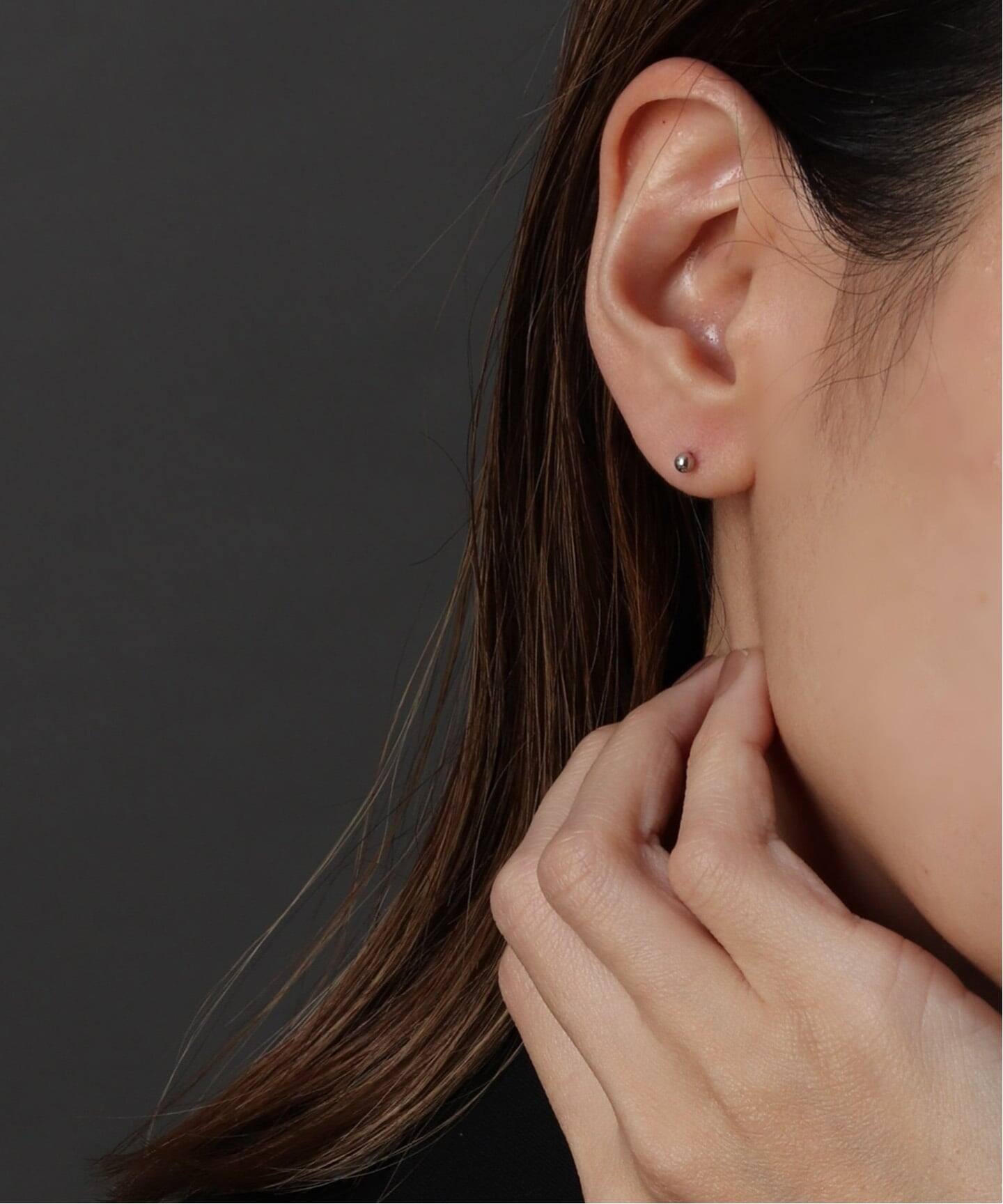 PT900 0.3 ball pierce(両耳)（ピアス（両耳用））｜DECOUVERTE 