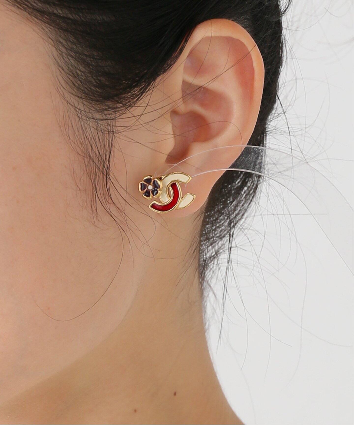 VINTAGE CHANEL/シャネル】ピアス(両耳)（ピアス（両耳用 