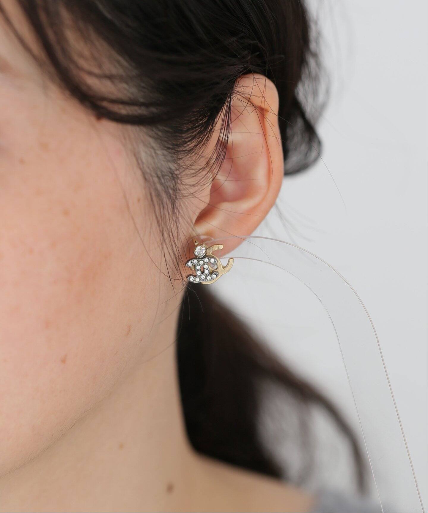 VINTAGE CHANEL/シャネル】ピアス(両耳)（ピアス（両耳用 