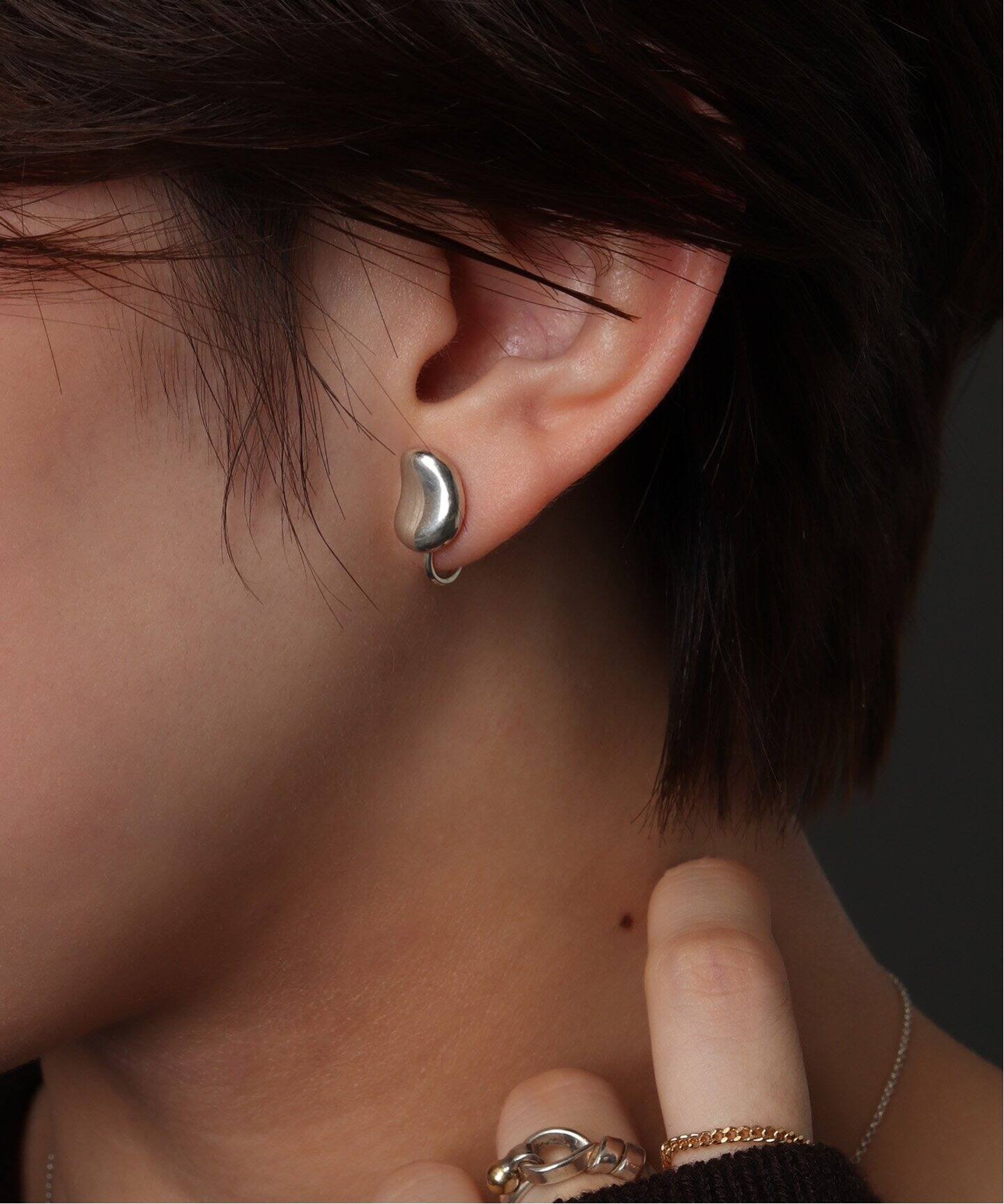 VINTAGE TIFFANY&Co./ティファニー】Bean earring(両耳)（イヤリング 