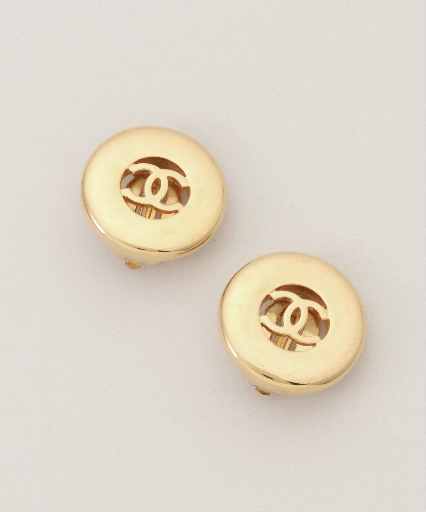 VINTAGE CHANEL/シャネル】イヤリング(両耳)（イヤリング 