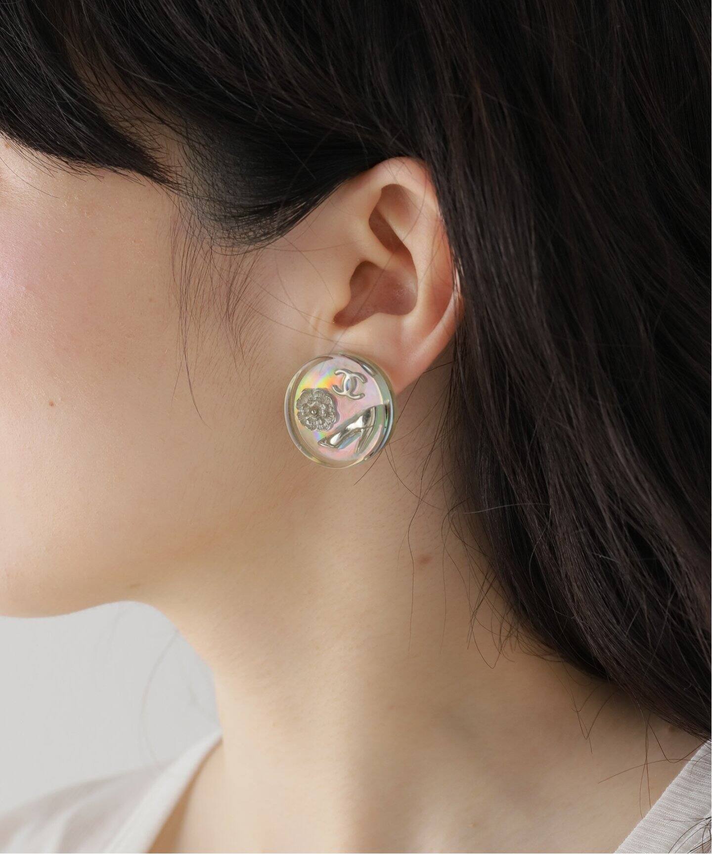 VINTAGE CHANEL/シャネル】イヤリング(両耳)（イヤリング  