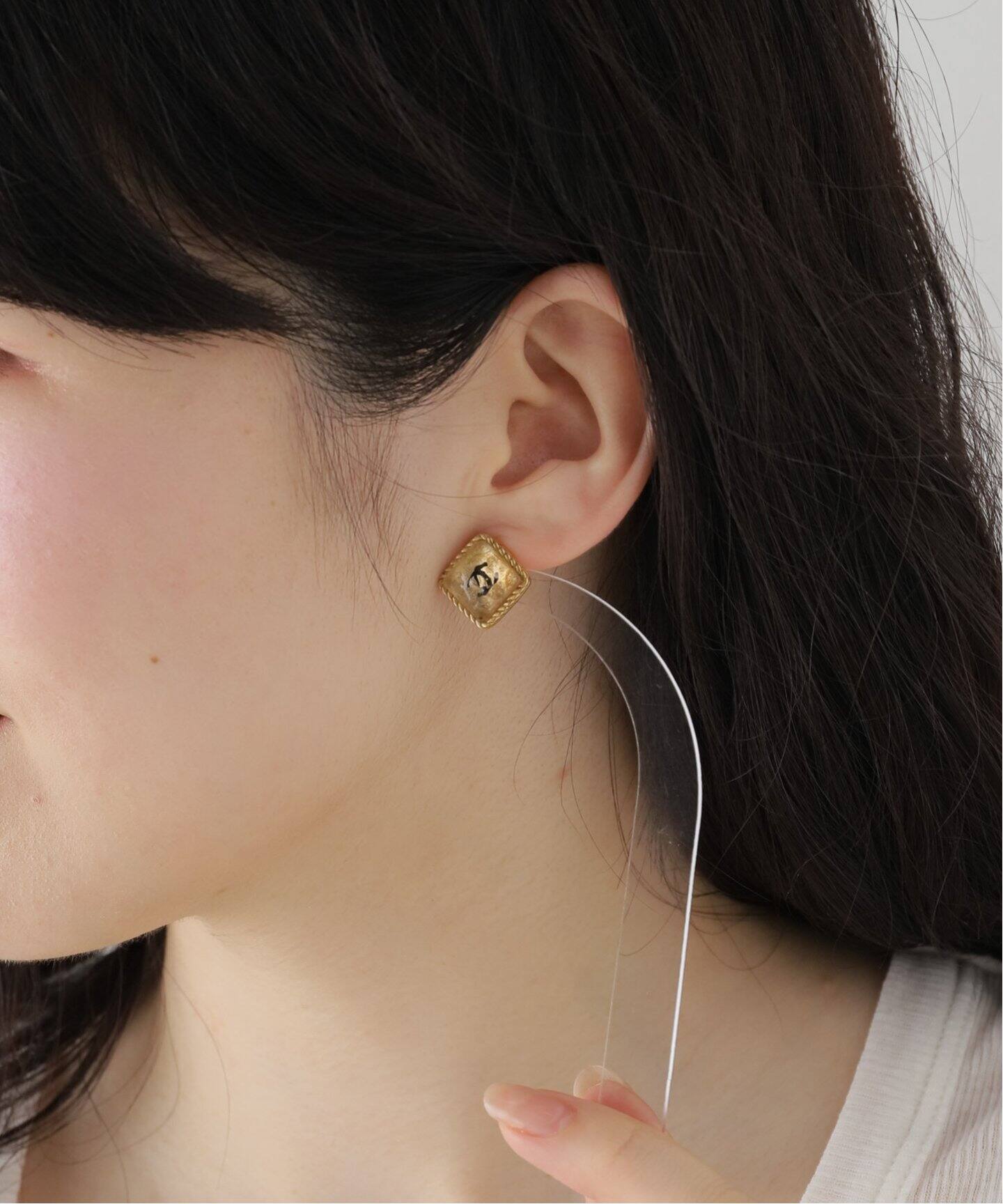 VINTAGE CHANEL/シャネル】ピアス(両耳)（ピアス（両耳用  