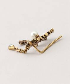 VINTAGE DIOR/ディオール】pierce jadior pearl bee(両耳)（ピアス（両 