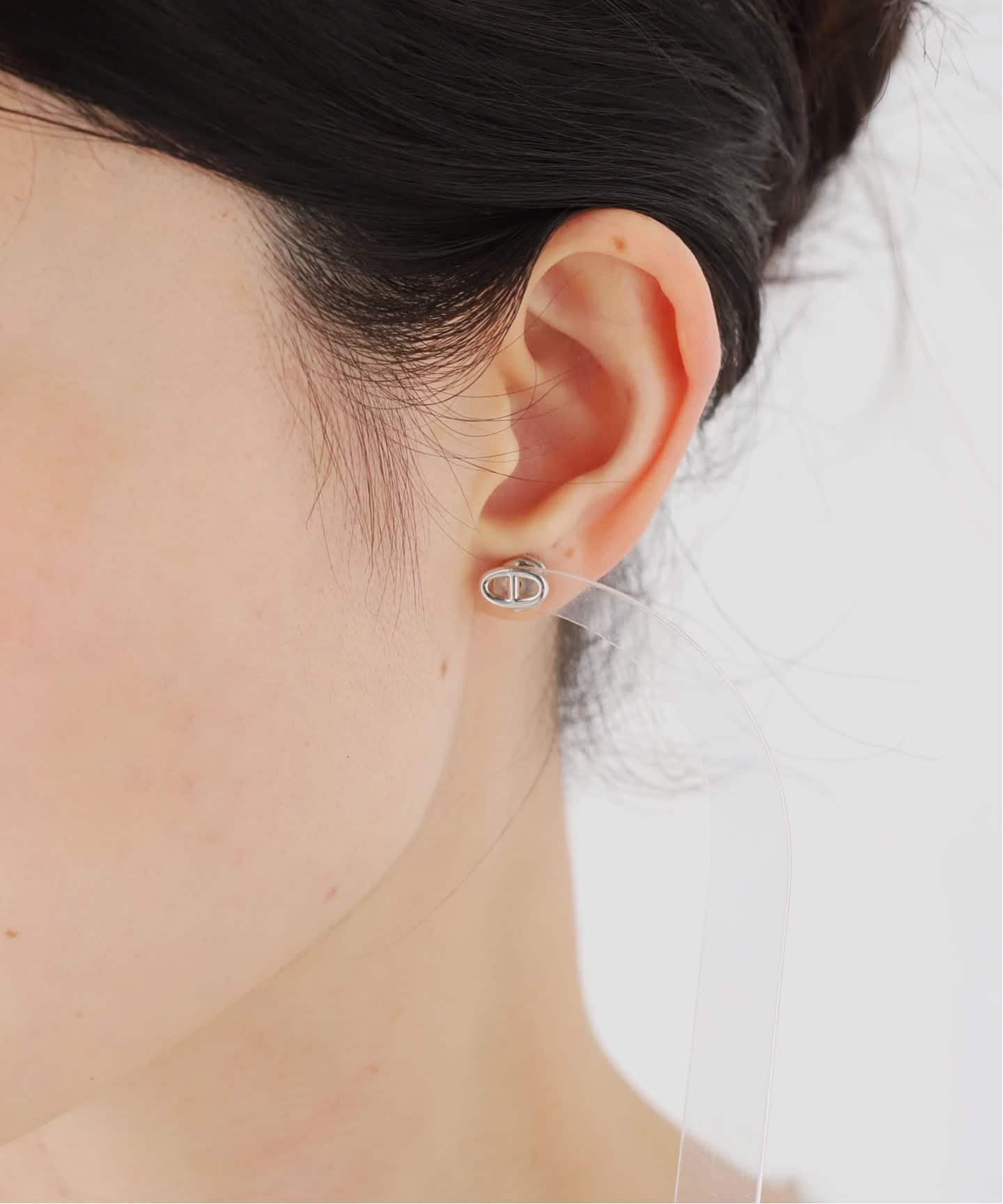 HERMES/エルメス】Chaine dAncre pierce tpm (両耳)（ピアス（両耳用