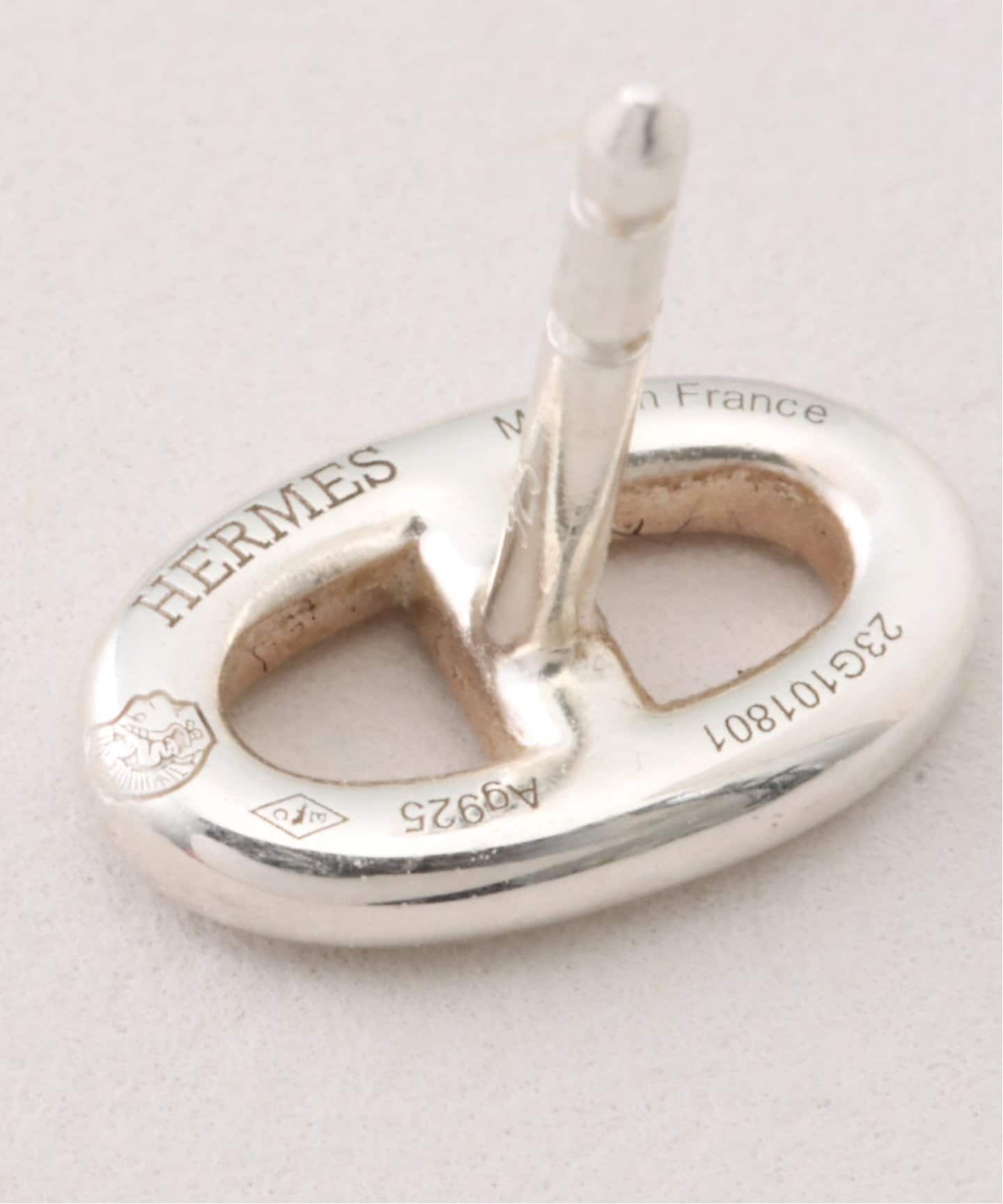 VINTAGE HERMES/エルメス】Chaine dAncre pierce tpm(両耳