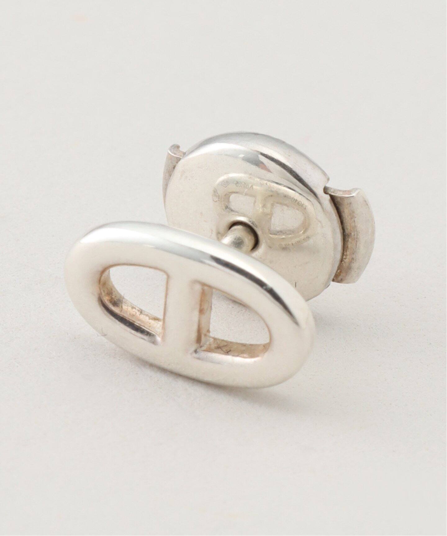VINTAGE HERMES/エルメス】Chaine dAncre pierce tpm(両耳)（ピアス