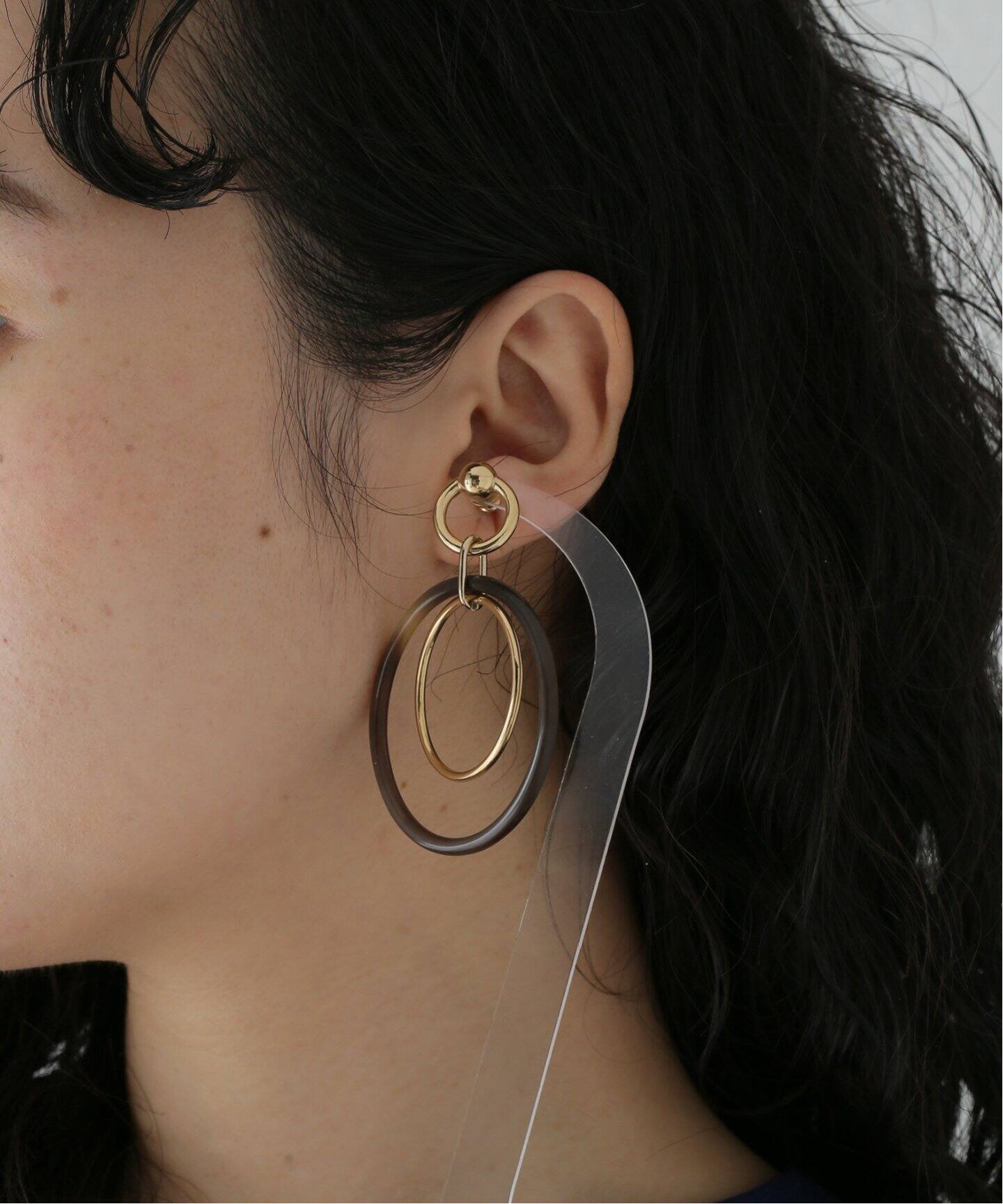 VINTAGE HERMES/エルメス】 Amulette duo pierce(両耳)（ピアス（両耳 