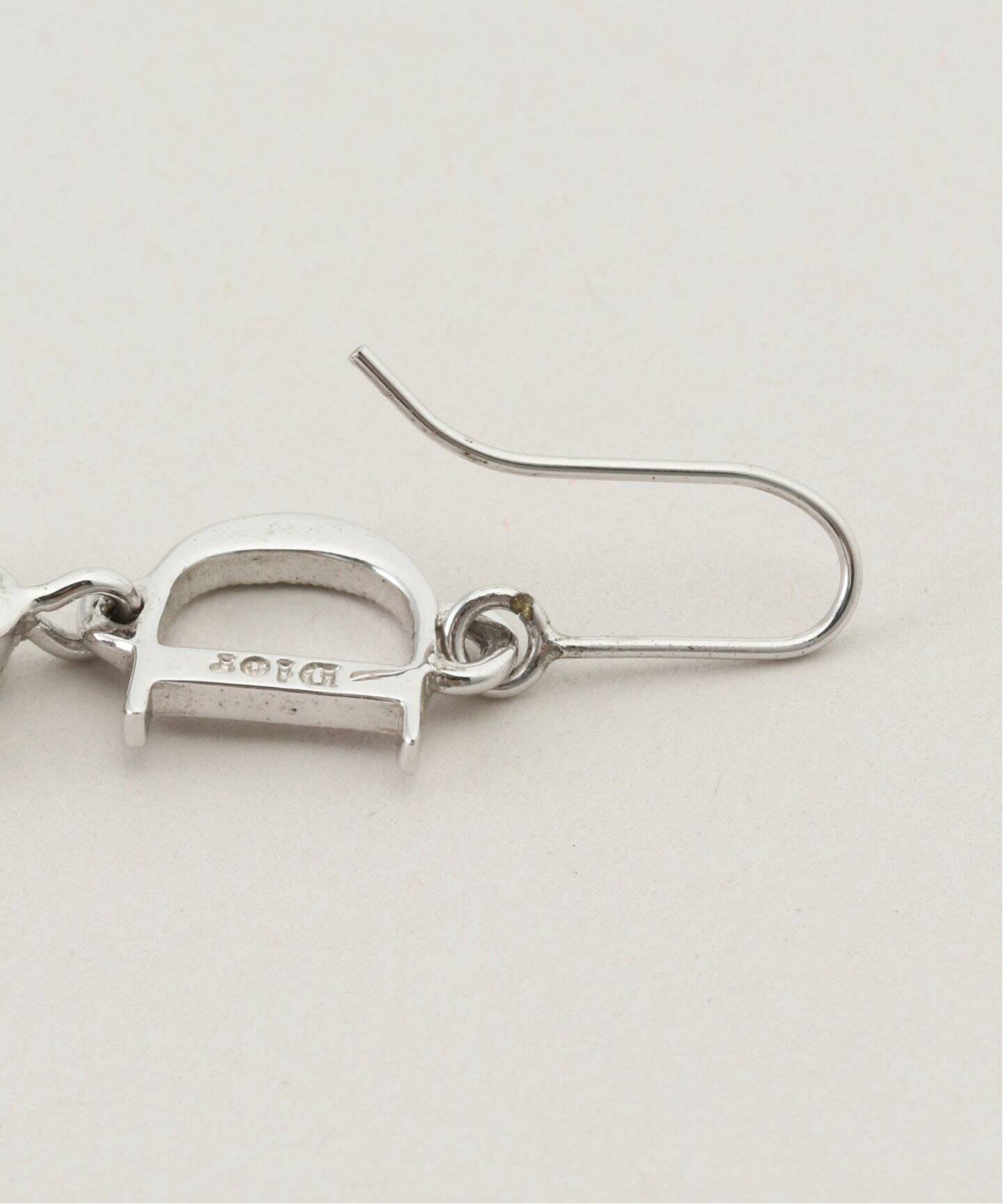 VINTAGE DIOR/ディオール】 pierce rs logo flower(両耳)（ピアス（両