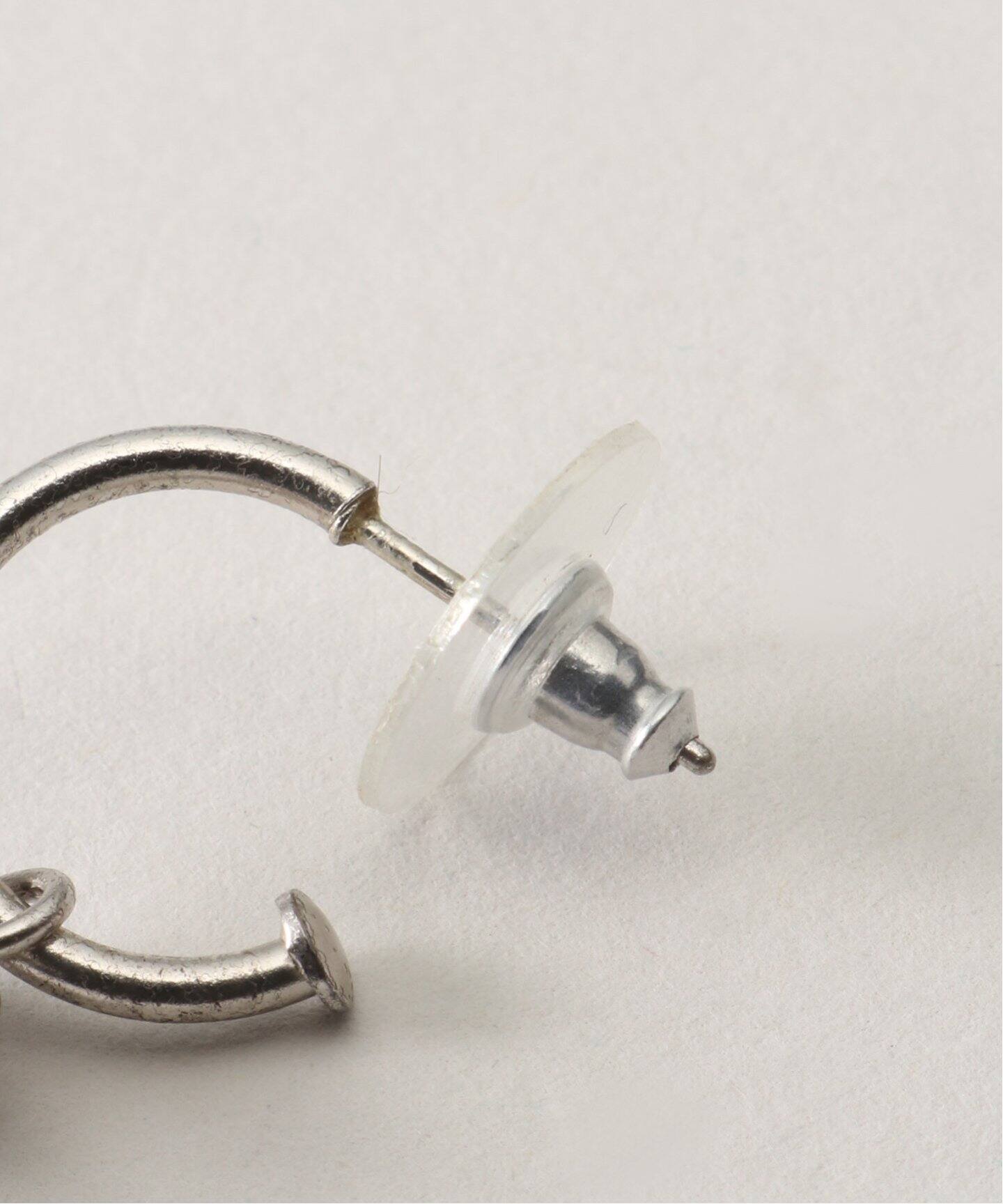 VINTAGE CHANEL/シャネル】pierce logo(両耳)（ピアス（両耳用 