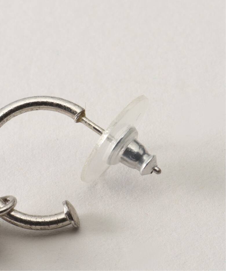 VINTAGE CHANEL/シャネル】pierce logo(両耳)（ピアス（両耳用 