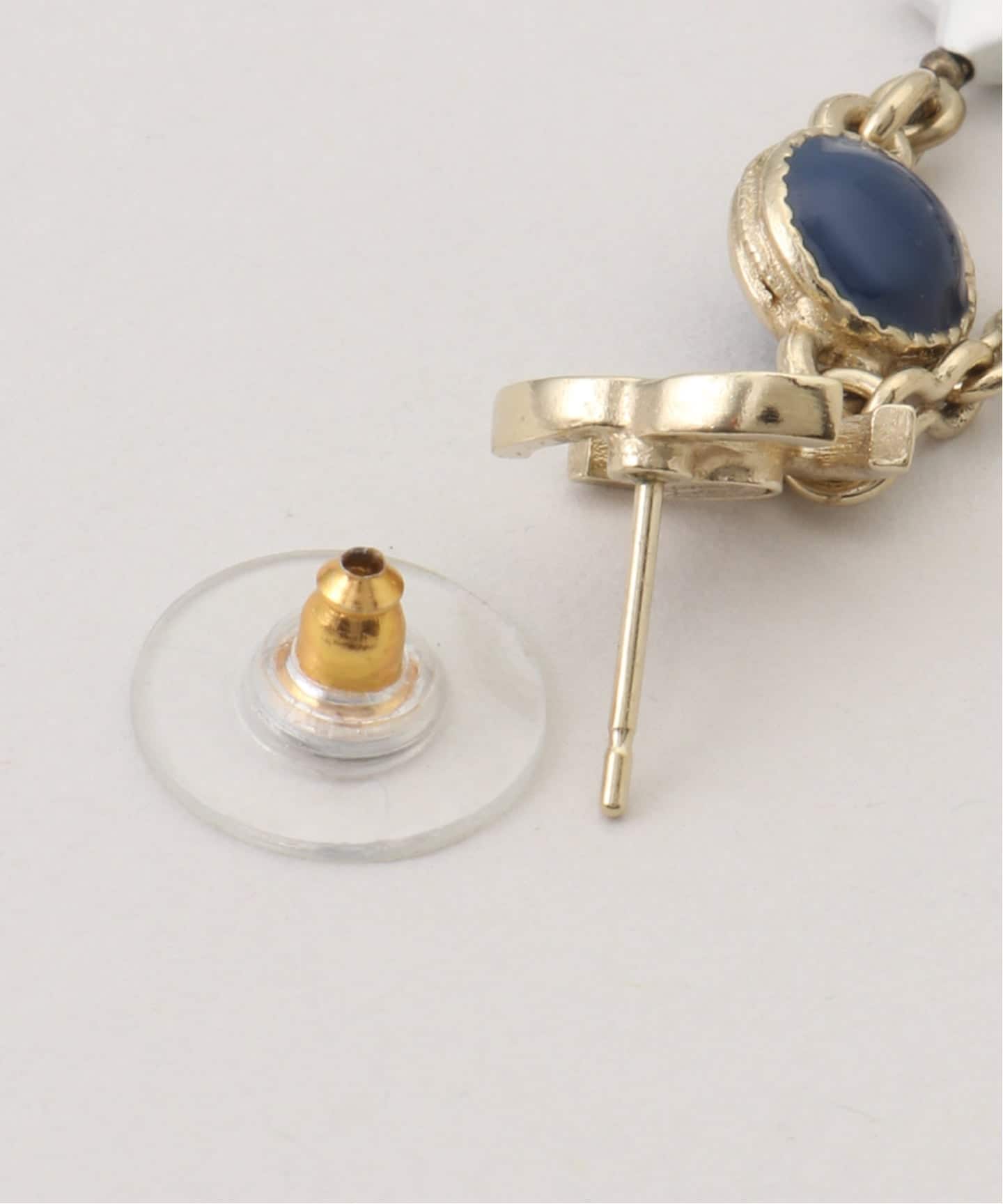 CHANEL/シャネル】 pierce logo star pearl (両耳)（ピアス（両耳用