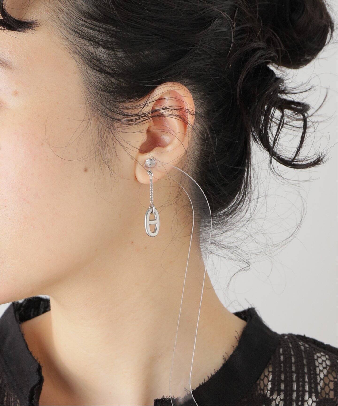 VINTAGE HERMES/エルメス】Farandole Pierce(両耳)（ピアス（両耳用 