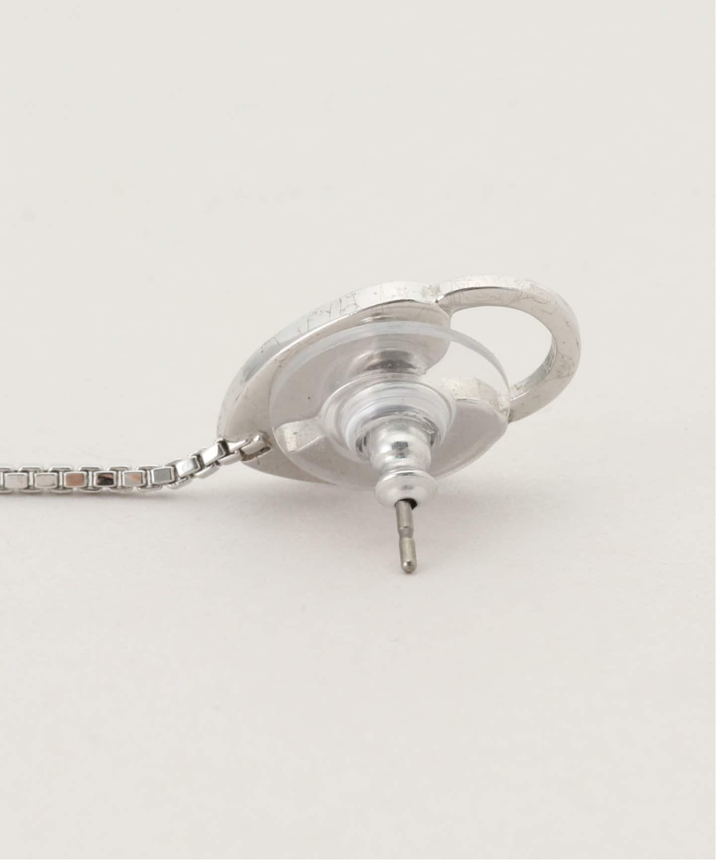 VINTAGE DIOR/ディオール】 pierce hear-padlock d-key(両耳)（ピアス