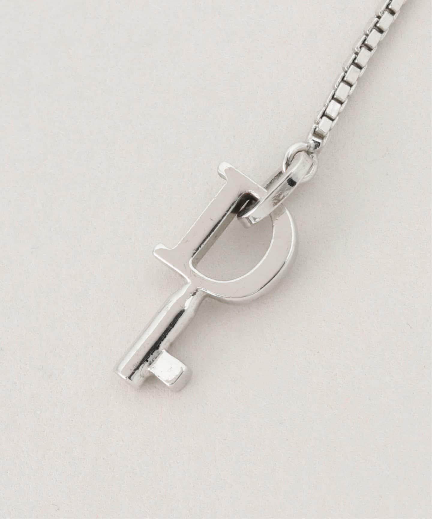 VINTAGE DIOR/ディオール】 pierce hear-padlock d-key(両耳