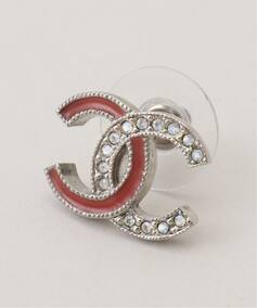 CHANEL/シャネル】pierce rs logo bi-color(両耳)（ピアス（両耳用 