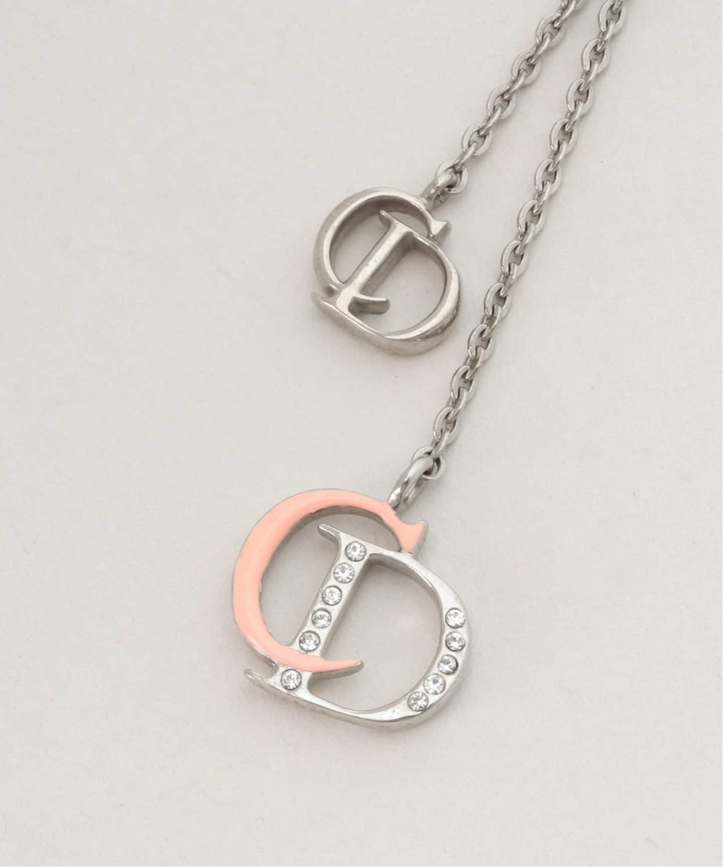【Dior】NightCode フープピアス S Pink クリスチャンディオールDior コードピアス Code フープピアス