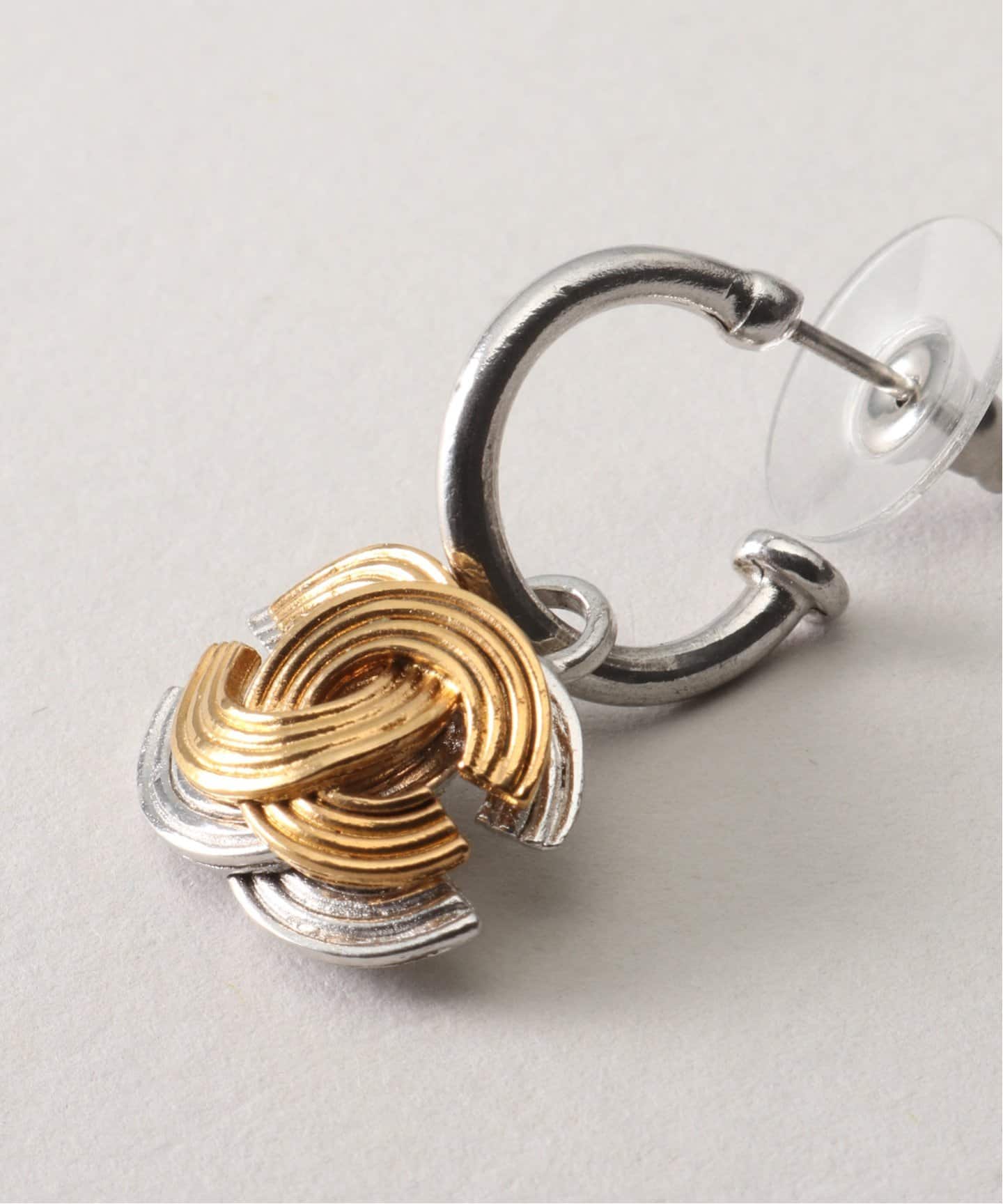 シャネル CHANEL ヴィンテージ ロゴ ピアス 片耳 VINTAGE CHANEL/シャネル】Pierce logo coco w/earcuf(両耳