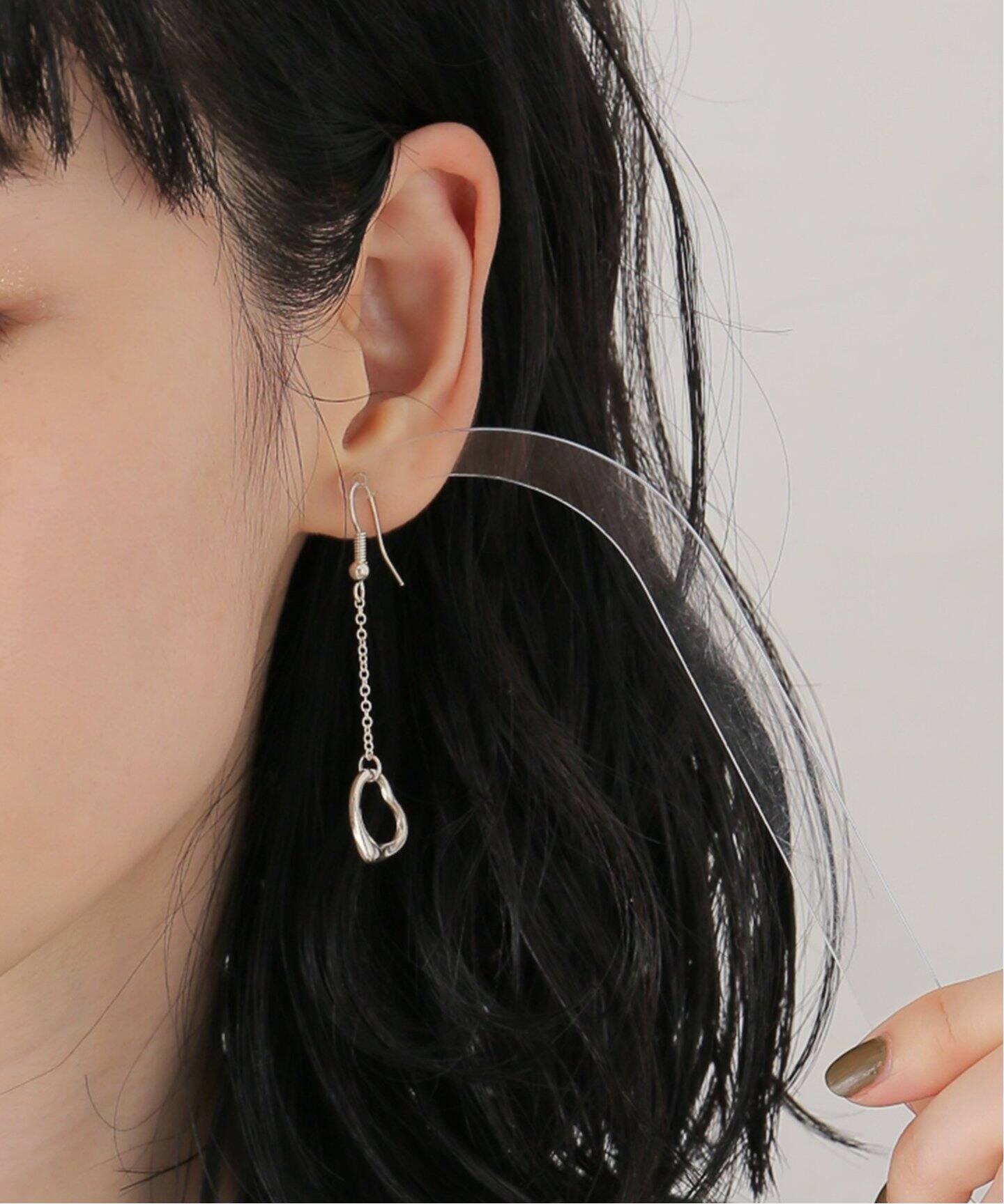 VINTAGE TIFFANY&Co./ティファニー】Open heart pierce hook(両耳  