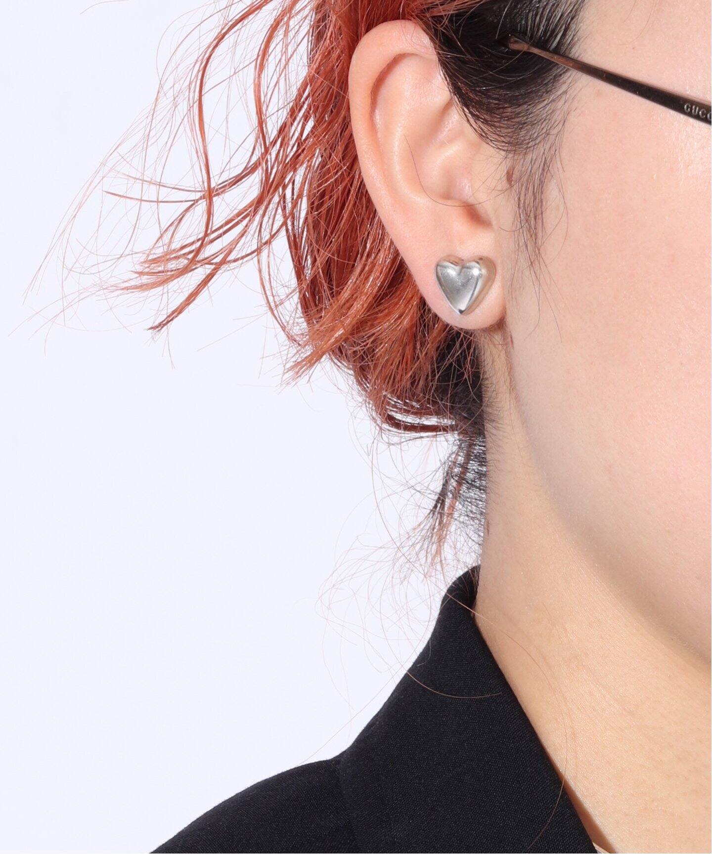 VINTAGE TIFFANY&Co./ティファニー】Heart pierce(両耳)（ピアス（両耳  