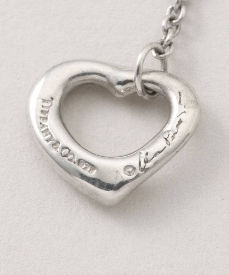 VINTAGE TIFFANY&Co./ティファニー】Open heart pierce chain(両耳 