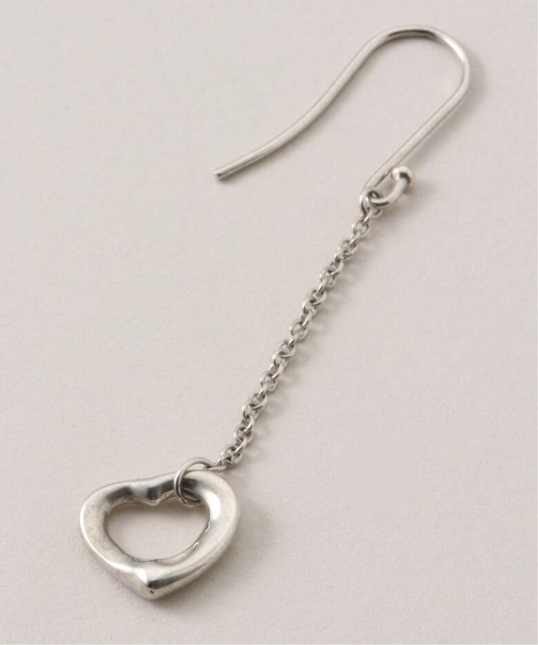 VINTAGE TIFFANY&Co./ティファニー】Open heart pierce chain(両耳 