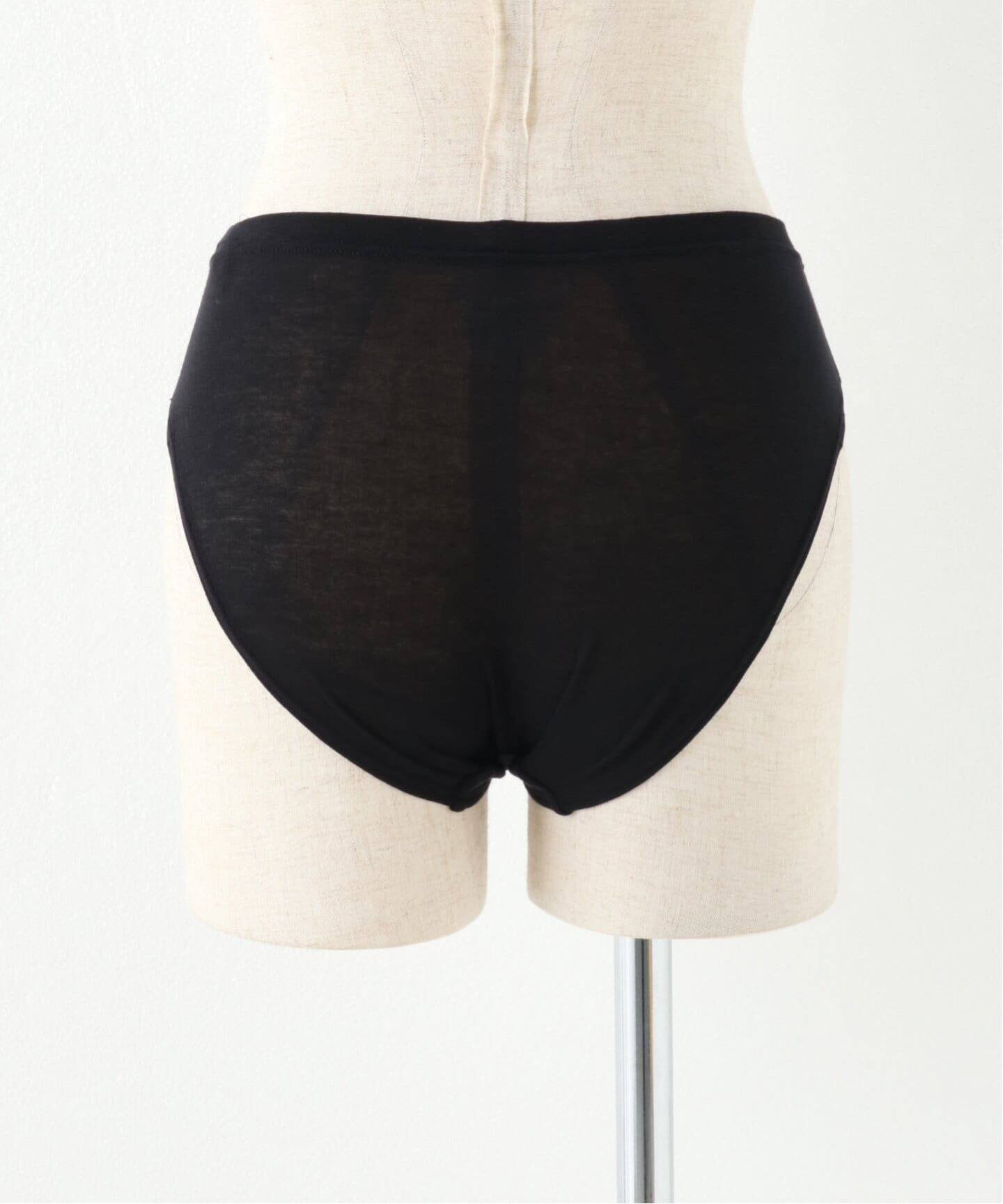 ACTIVE】Bamboo ストレッチビキニショーツ（ブラック