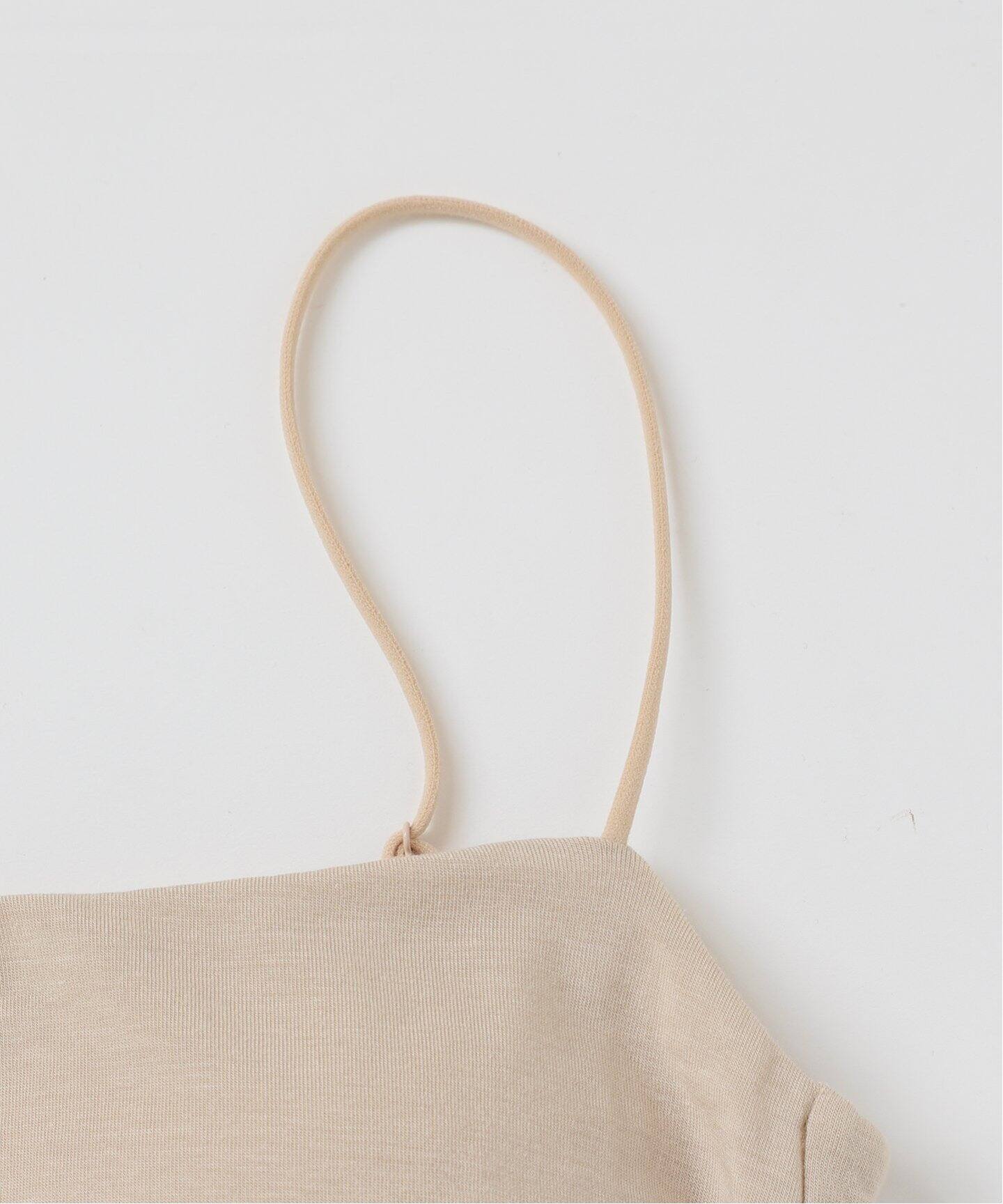 新品未使用　EMILY WEEK　Bamboo ストレッチキャミソール　36 ACTIVE】Bamboo ストレッチキャミソール（ベージュ、グリーン