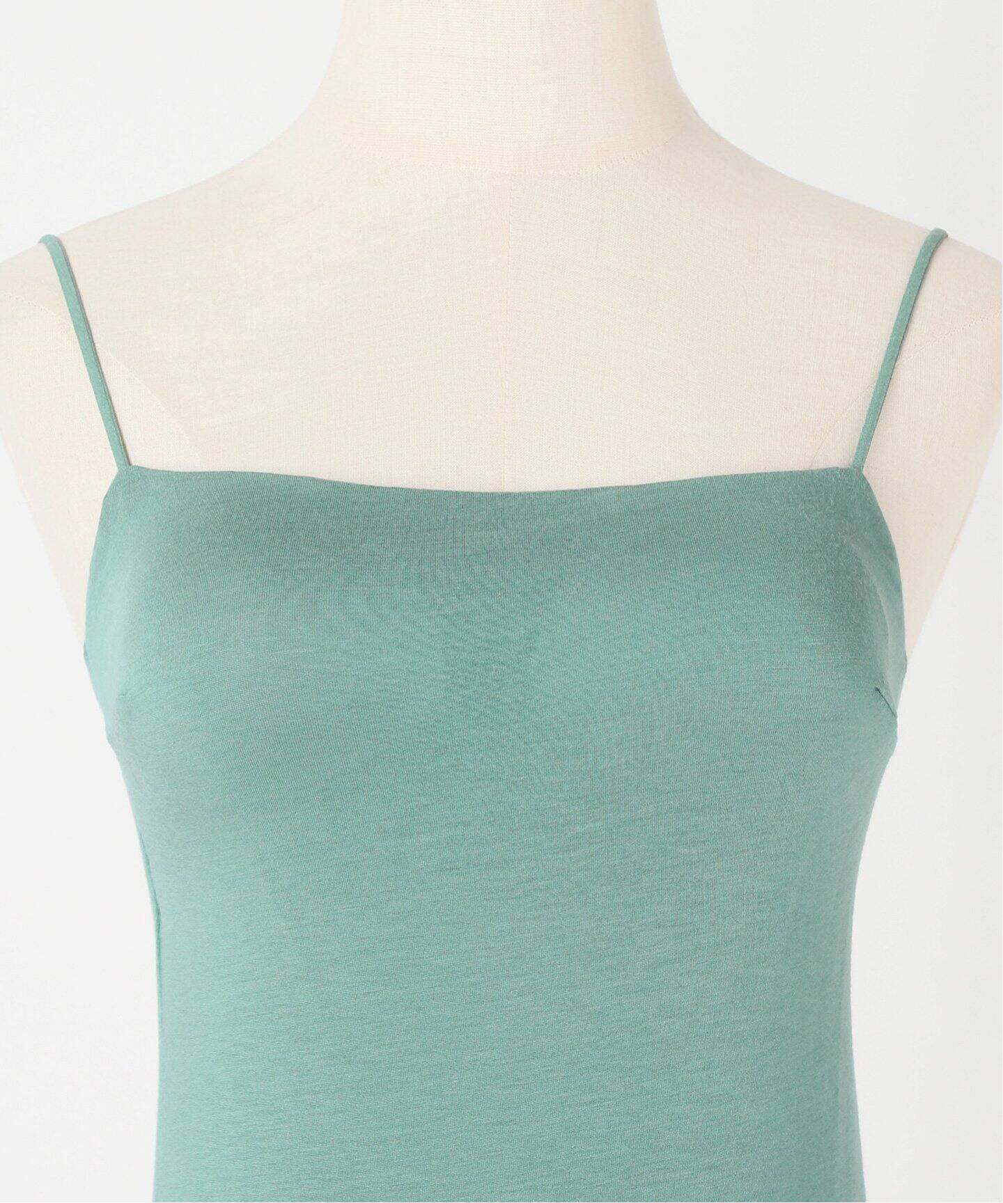新品未使用　EMILY WEEK　Bamboo ストレッチキャミソール　36 ACTIVE】Bamboo ストレッチキャミソール（ベージュ、グリーン