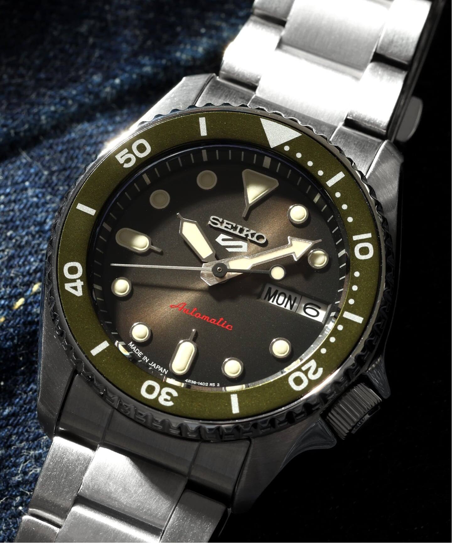 時計 SEIKO 5sports JOURNAL STANDARD Seiko X Journal Standard 5 Sports Limited Edition BlackxRed